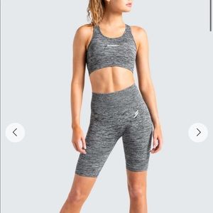 DOYOUEVEN MOTION SEAMLESS BIKE SET Marl GREY